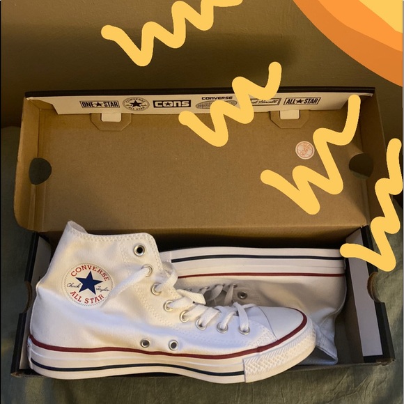 Converse Shoes - Never Worn Size 9.5 Converse Hightop Shoes